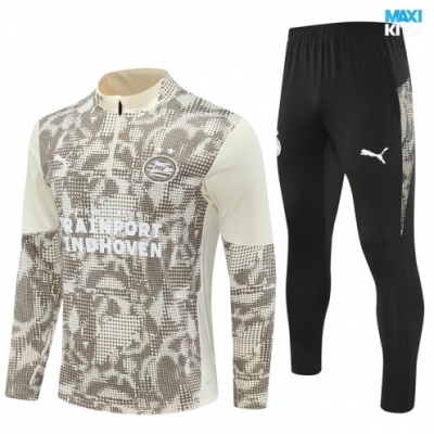 Chandal PSV Eindhoven Niño 2025/26 amarillo/negro