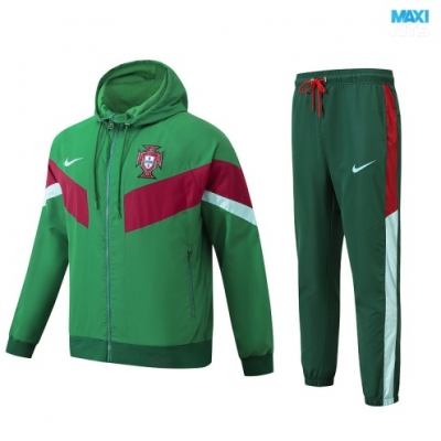 Chaqueta Cortavientos Portugal 2024/25 verde