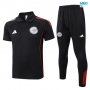 Camiseta futbol Polo Ajax 2025/26 negro/rojo