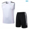 Camiseta futbol Entrenamiento Sin Mangas Juventus + Pantalón Corto 2025/26 Blanco/negro/Rosa