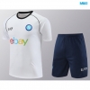 Camiseta futbol Nápoles + Pantalón Corto 2024/25 Blanco
