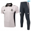 Camiseta futbol Polo Real Madrid 2024/25 Gris