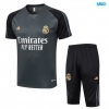 Camiseta futbol Real Madrid + Pantalón Corto 2024/25 gris