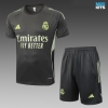 Camiseta futbol Real Madrid + Pantalón Corto 2025/26 Gris/verde