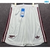 Camiseta futbol Pantalón Corto Arsenal Blanco 2025/26