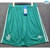Camiseta futbol Pantalón Corto Liverpool Verde 2025/26