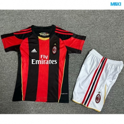 Camiseta futbol Retro AC Milan Niño Primera 2010-11