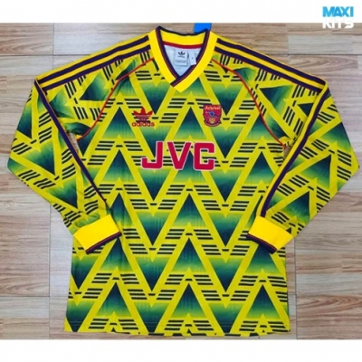 Camiseta futbol Retro Arsenal Manga Larga 1991-93