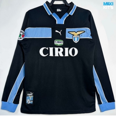 Camiseta futbol Retro Lazio Segunda Manga Larga 1998-99