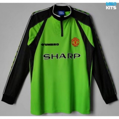 Camiseta futbol Retro Manchester United Portero Manga Larga 1998
