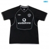 Camiseta futbol Retro Manchester United Negro 2000-2002