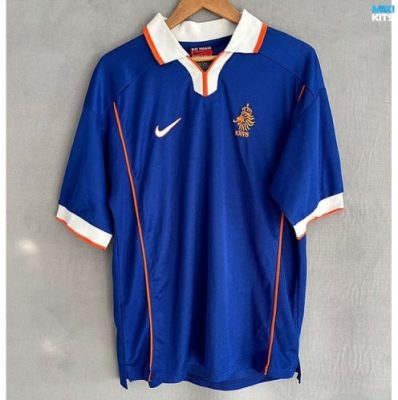 Maxikits Hacer Camisetas futbol Retro Países Bajos Segunda 1998 por mayor