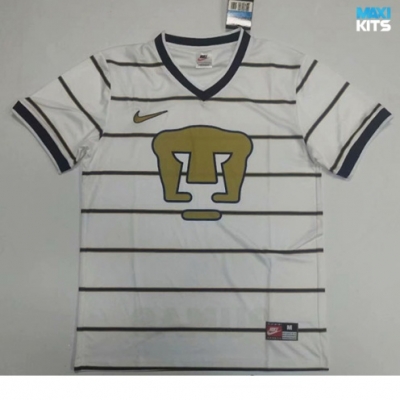 Camiseta futbol Retro Pumas Blanco 1997