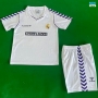 Camiseta futbol Retro Real Madrid Niño Primera 1988-90