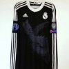 Camiseta futbol Retro Real Madrid Manga Larga Tercera 2014-15