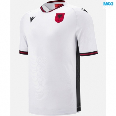 Camiseta futbol Albania Segunda Blanco 2025/26