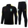 maxikits Chándal fútbol Brasil 2026/27 Negro/Amarillo k64