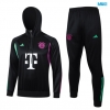 Chaqueta Chandal Con Capucha Bayern Munich 2024/25 negro