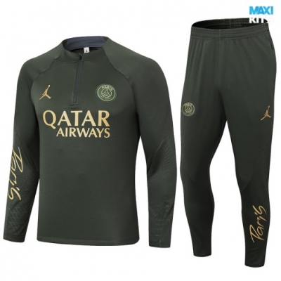 Chandal Paris PSG 2024/25 Ejercito verde