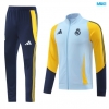 Chaqueta Chandal Real Madrid 2024/25 azul claro
