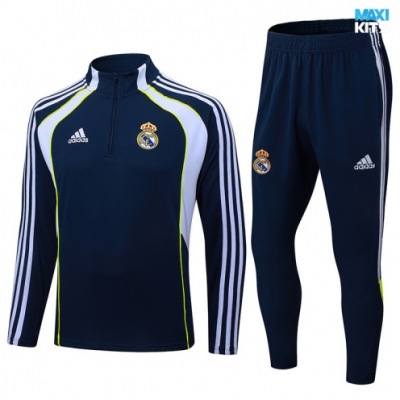 Chandal Real Madrid 2025/26 Azul marino/Blanco/verde