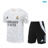 Camiseta futbol Real Madrid + Pantalón Corto 2024/25 Blanco