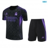 Camiseta futbol Real Madrid + Pantalón Corto 2025/26 negro/Violeta/Blanco