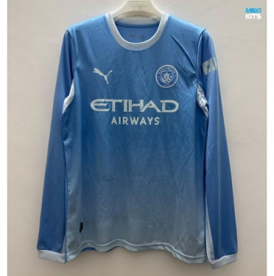 maxikits Camiseta de futbol Manchester City Primera Manga larga 2026/27