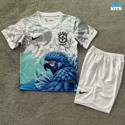 Camiseta futbol Brasil Niño Especial Parrot 2025/26