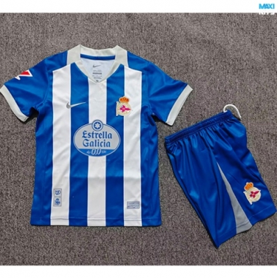 Maxikits Nuevas Camiseta de futbol Deportivo de La Coruña Niño Primera 2026/27 por mayor