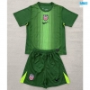 Camiseta futbol Estados Unidos Niño Portero Vert 2025/26