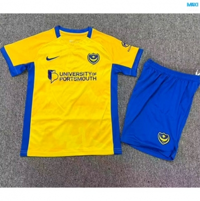 Maxikits Ofertas Camisetas futbol Portsmouth F.C Niño Segunda 2026/27 por mayor