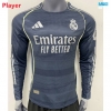 Camiseta futbol Versión Player Real Madrid Segunda Manga Larga 2025/26