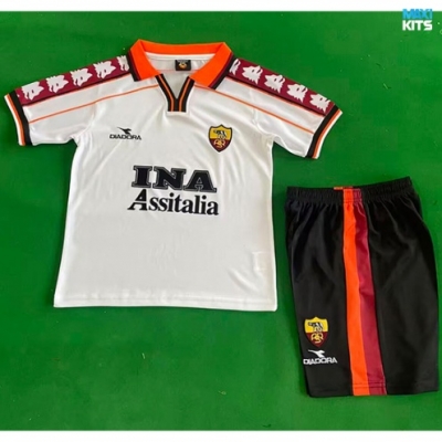 Camiseta futbol Retro AS Roma Niño Segunda 1998-99