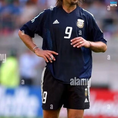 Maxikits Ofertas Camiseta futbol Retro Argentina Segunda 2002 por mayor