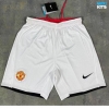 Camiseta futbol Retro Manchester United Short Blanco 2008