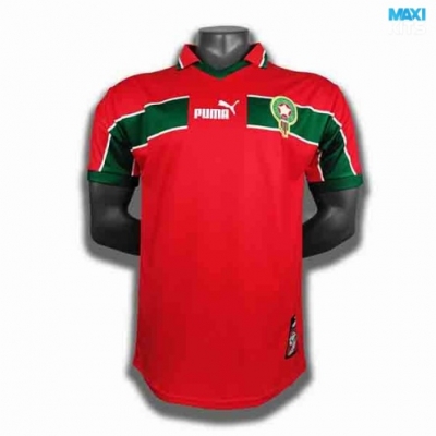 Camiseta futbol Retro Marruecos Primera 1998