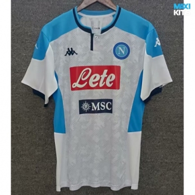 Camiseta futbol Retro Napoli Blanco 19