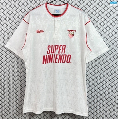 Maxikits Nuevas Camisetas futbol Retro Sevilla Primera 1991-92 por mayor