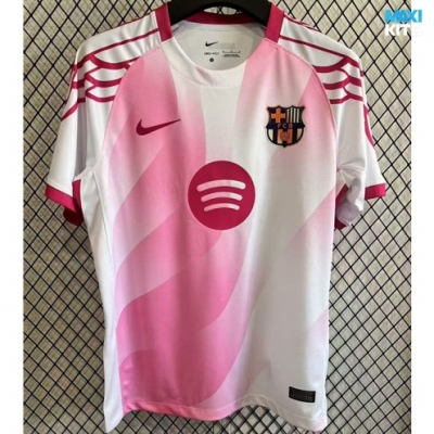 Camiseta futbol Barcelona Especial Rosa/Blanco 2025/26