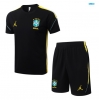 maxikits Camisetas futbol Brasil + Pantalón Corto 2026/27 Negro/Amarillo