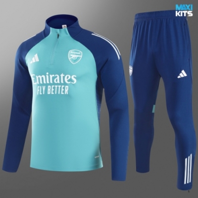 Chandal Arsenal Niño 2025/26 Verde/Azul marino