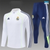 Chandal Real Madrid Niño 2025/26 Blanco/Azul/verde