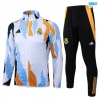 Chaqueta Chandal Real Madrid Niño 2025/26 Azul/Blanco/amarillo
