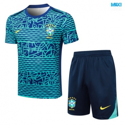 Camiseta futbol Brasil + Pantalón Corto 2024/25 azul