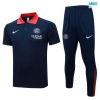 Camiseta futbol Polo PSG 2025/26 Azul marino/rojo