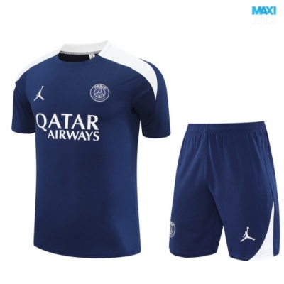 Camiseta futbol PSG + Pantalón Corto 2025/26 Azul marino/Blanco