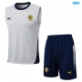 Camiseta futbol Entrenamiento Sin Mangas Portugal + Pantalón Corto 2025/26 Blanco/Azul marino