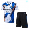 Camiseta futbol Real Madrid + Pantalón Corto 2025/26 negro/Blanco