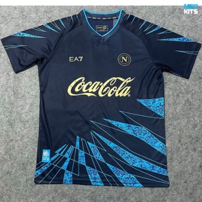 Camiseta futbol Napoli pre-match Azul marino 2025/26